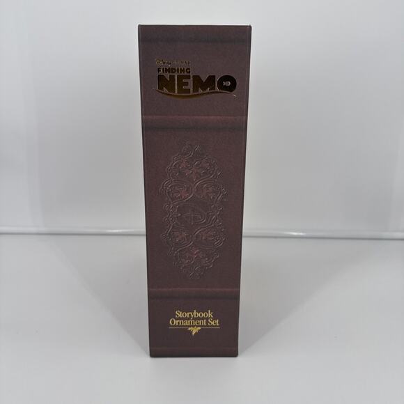Disney Pixar Finding Nemo Storybook Ornament Set Complete 6pc set RARE RETIRED - Picture 8 of 12